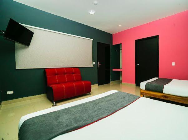 Adhoc Plaza Hotell Monterrey Exteriör bild